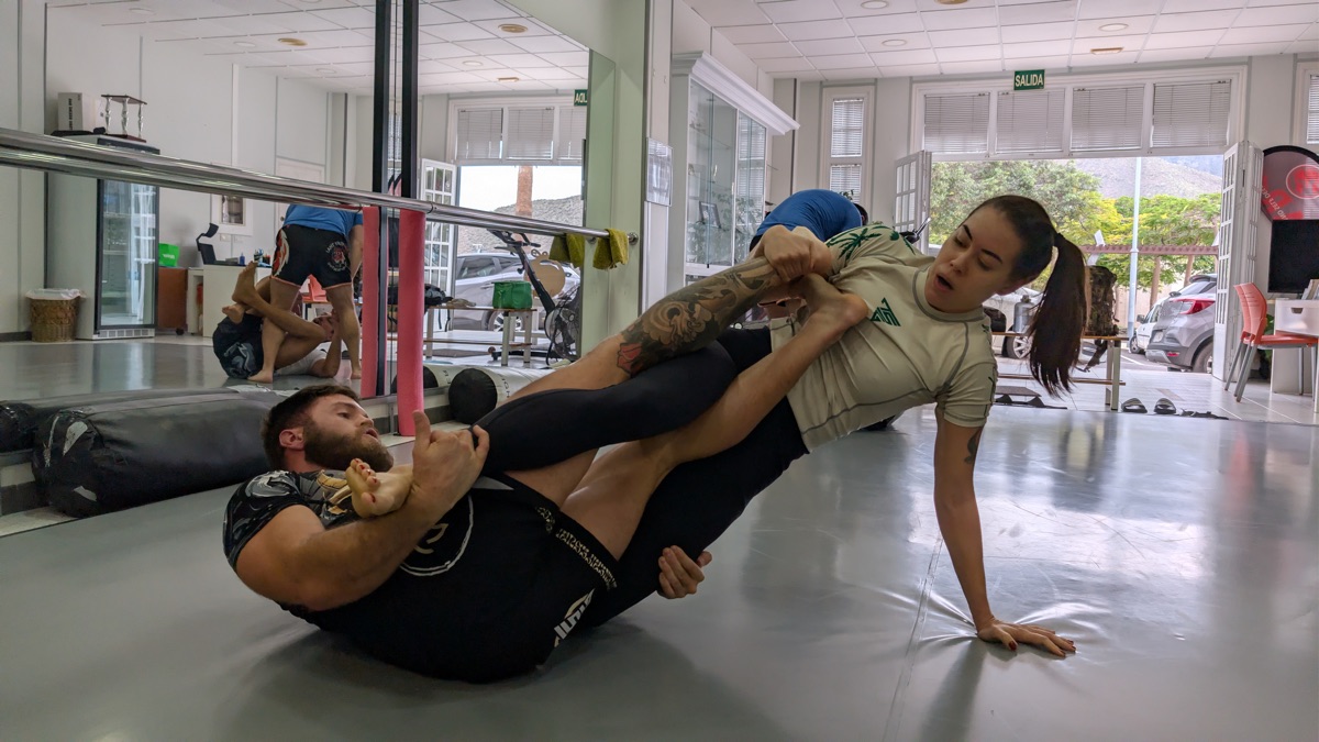 Clase infantil de jiujitsu en Tenerife Submission Grappling